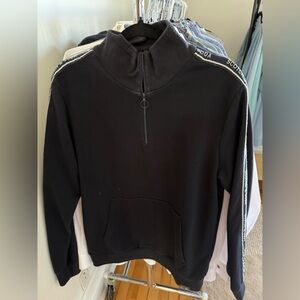 Scotch & Soda Blue Zip-Up Sweater